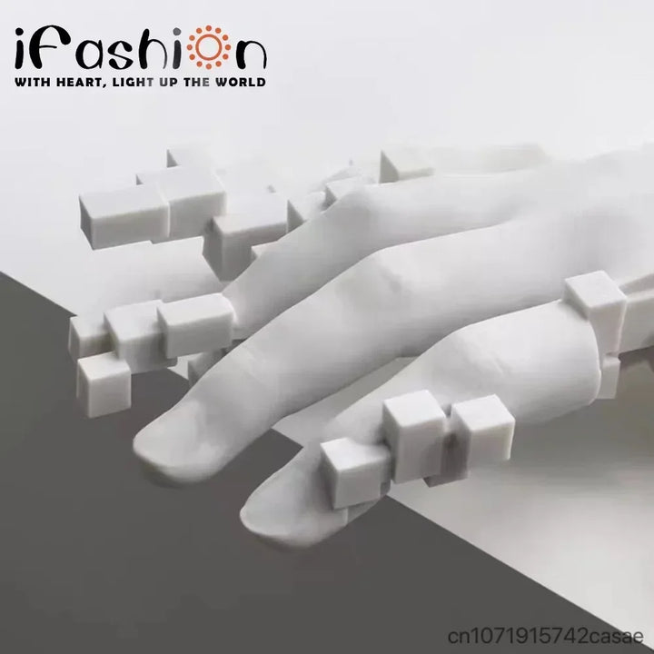 Lisslune | Artico | Abstract Hand Sculpture | Modern Decoration | Unique Gift | Artistic Aura
