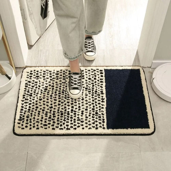 Lisslune | Abstract Non-Slip Bath Mat – Soft Luxury Design