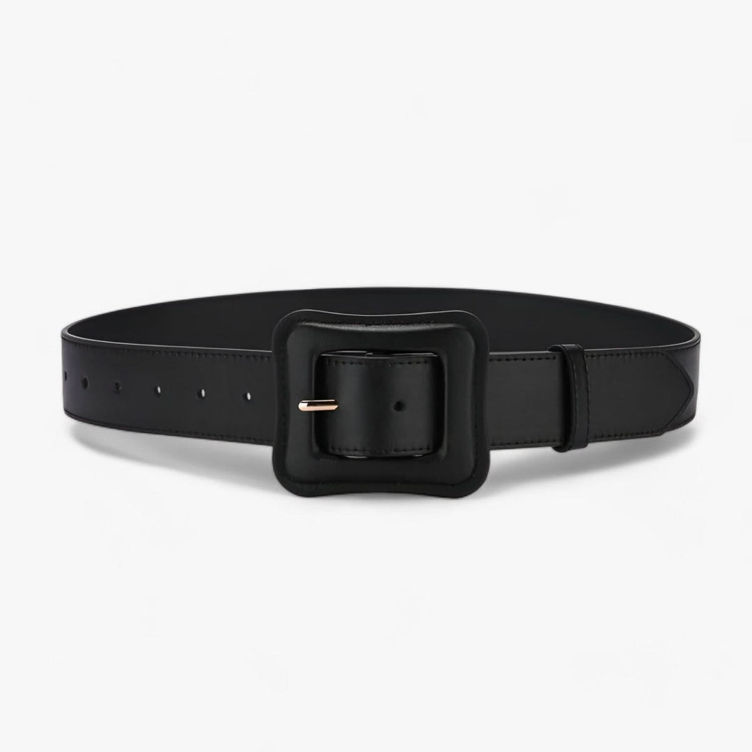 Lisslune | Women’s Wide Leather Belt Vintage High Waist with Adjustable Buckle