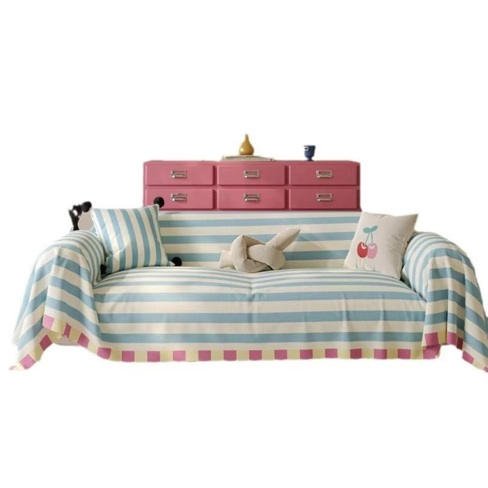 Lisslune | Atelier Pastel Striped Sofa Cover