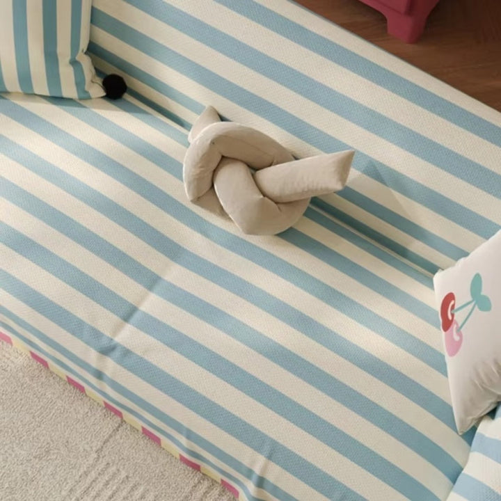 Lisslune | Atelier Pastel Striped Sofa Cover