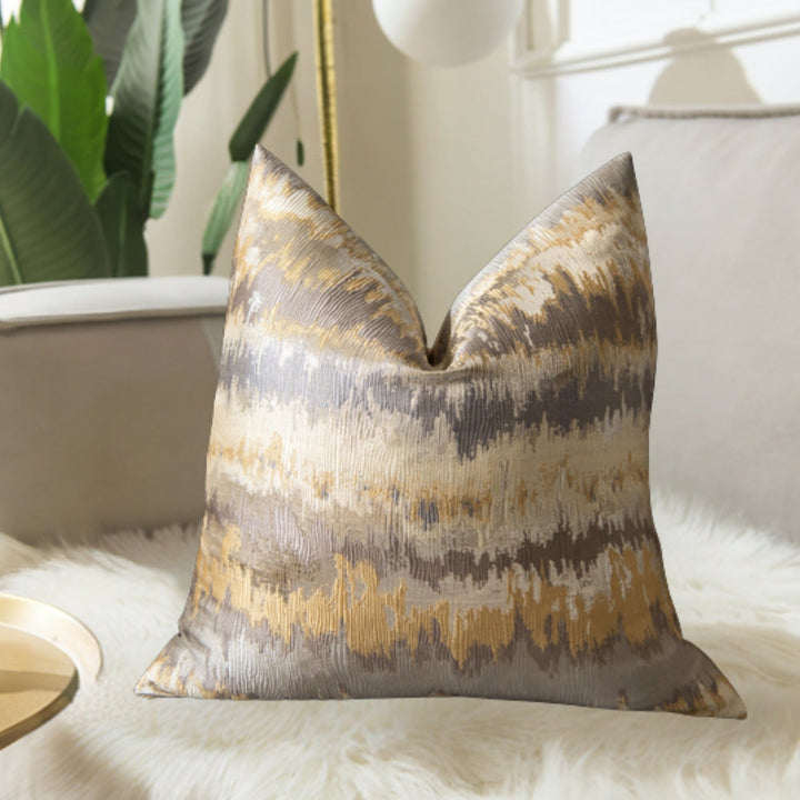 Lisslune | Auric Gilded Luxury Cushion Cover