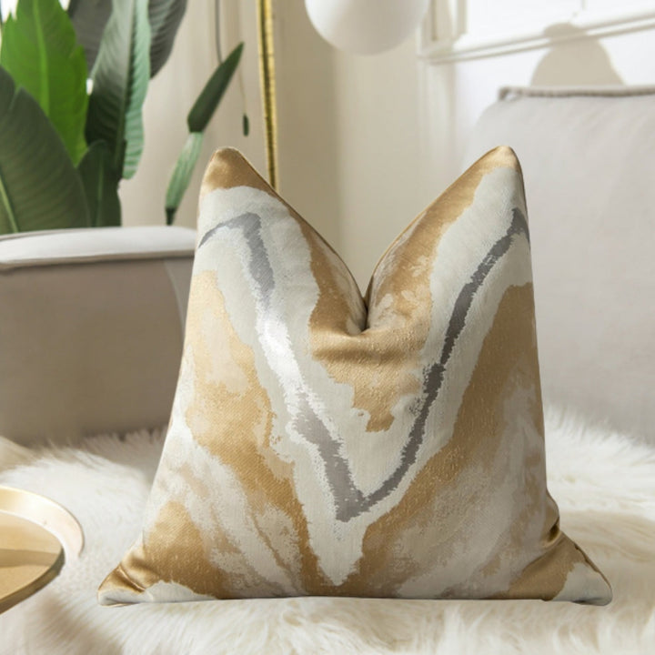 Lisslune | Auric Gilded Luxury Cushion Cover