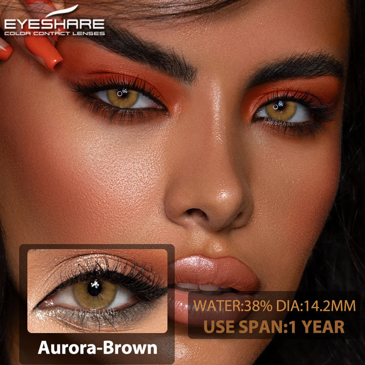 Rynx Aurora Brown 14.2mm 1 Pair | 1 Year