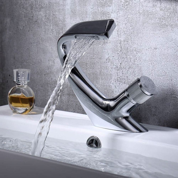 Lisslune | Modern Bathroom Sink Mixer Faucet – Stylish Chrome Tap