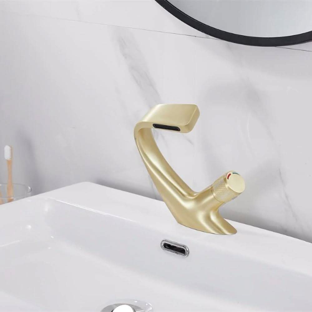 Lisslune | Modern Bathroom Sink Mixer Faucet – Stylish Chrome Tap