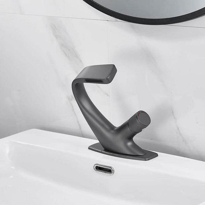 Lisslune | Modern Bathroom Sink Mixer Faucet – Stylish Chrome Tap