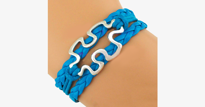 Lisslune | Autism Awareness Puzzle Piece Bracelet