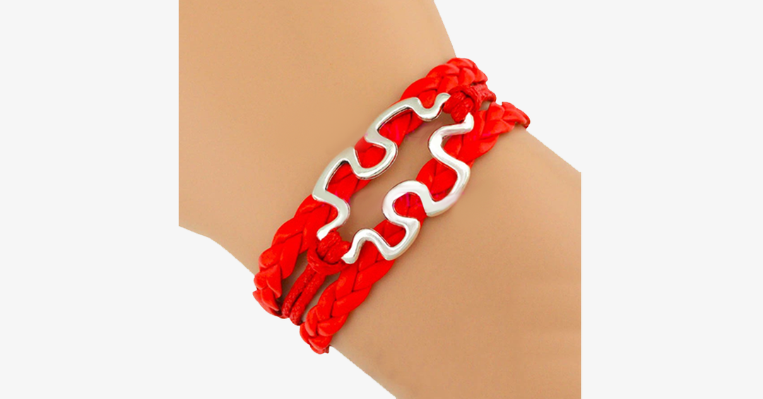 Lisslune | Autism Awareness Puzzle Piece Bracelet