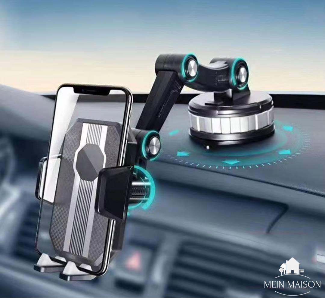 Lisslune | Auto Smartphone Holder with Maximum Flexibility – Universal and Durable Mount