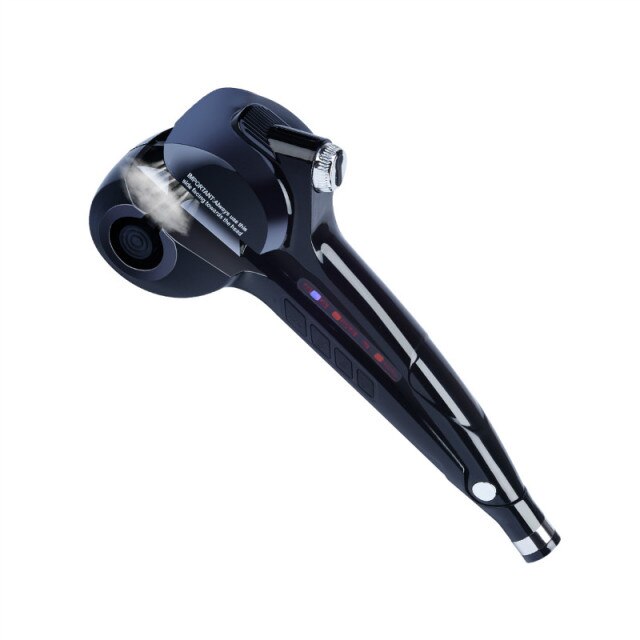 Lisslune | New Generation Ceramic Automatic Hair Steam Curler – Curls for Beach Waves and Much More