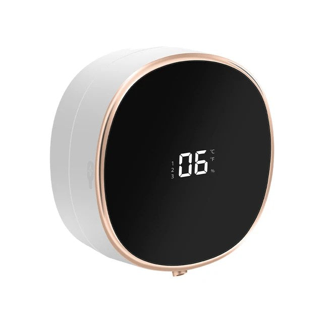 Lisslune | Cleon 5-in-1 Smart Automatic Soap Dispenser with LED Display – Touchless, Rechargeable & Wall-Mountable