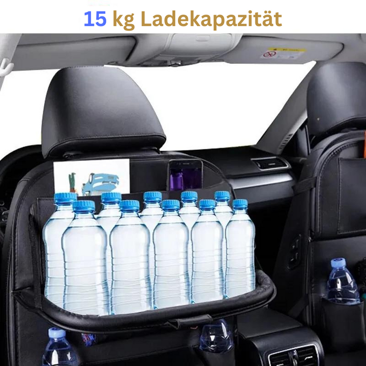 Lisslune | Seatback Organizer with Folding Table Tray
