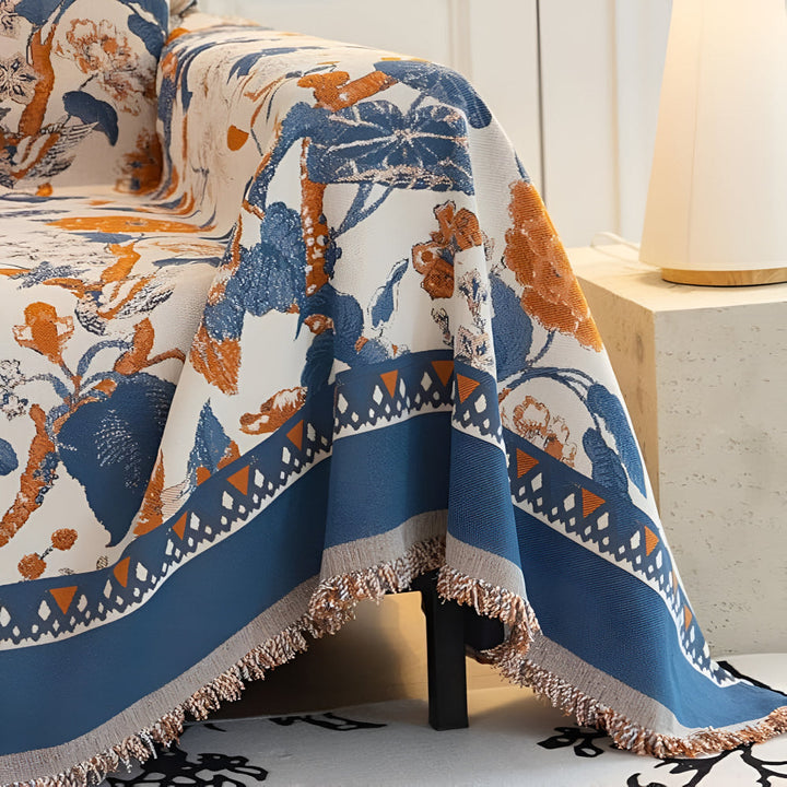Lisslune | Autumn Vines Jacquard Sofa Cover