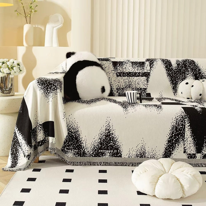 Lisslune | Avant-Garde Abstract Chenille Sofa Cover