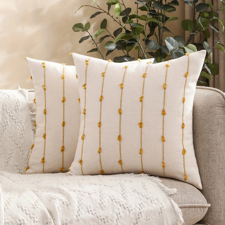 Lisslune | Averra Vertical Stitched Cushion Cover