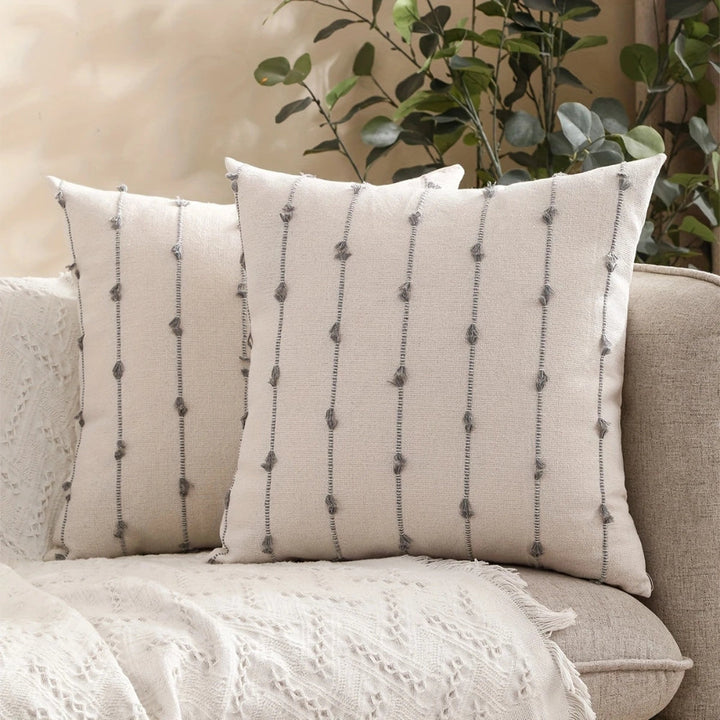 Lisslune | Averra Vertical Stitched Cushion Cover
