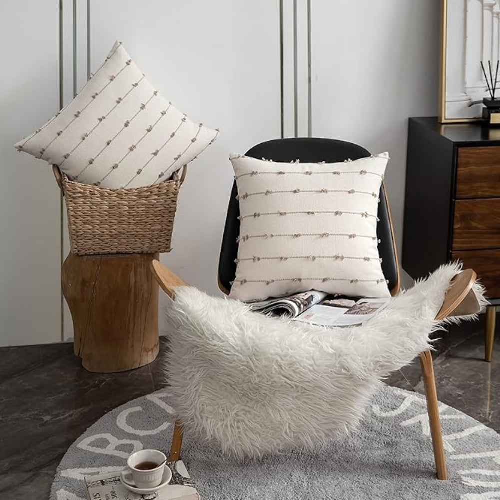 Lisslune | Averra Vertical Stitched Cushion Cover