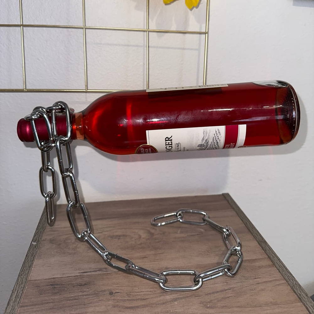 Lisslune | LuxeVibe Elegant Wine Bottle Holder for Stylish Home Decor