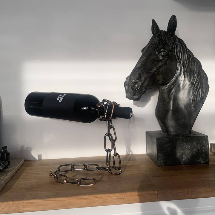 Lisslune | LuxeVibe Elegant Wine Bottle Holder for Stylish Home Decor
