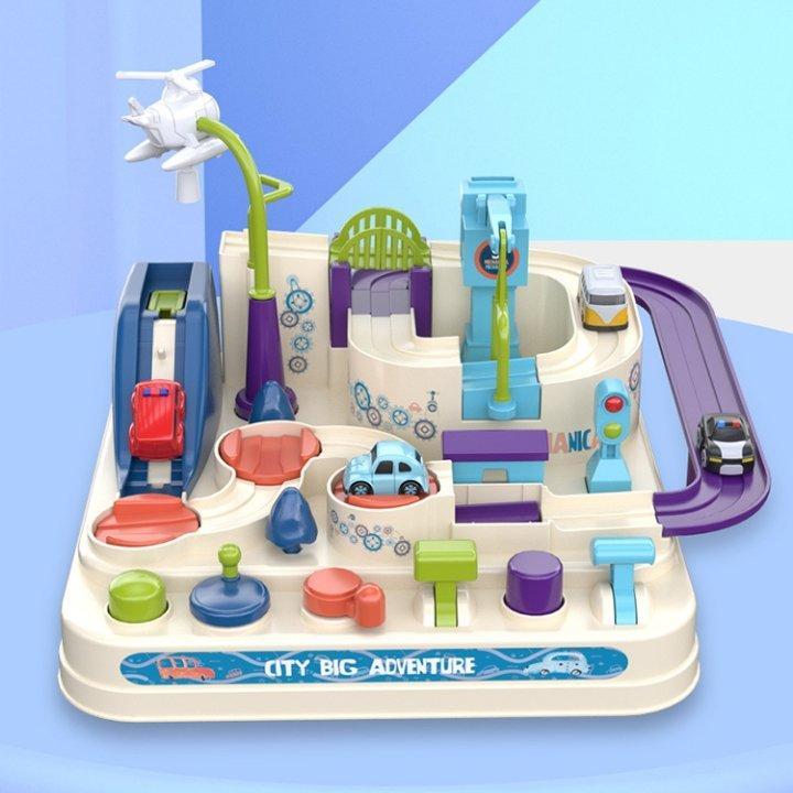 Lisslune | Adventure Toy Car Set for Kids – 4-Piece Educational Playset