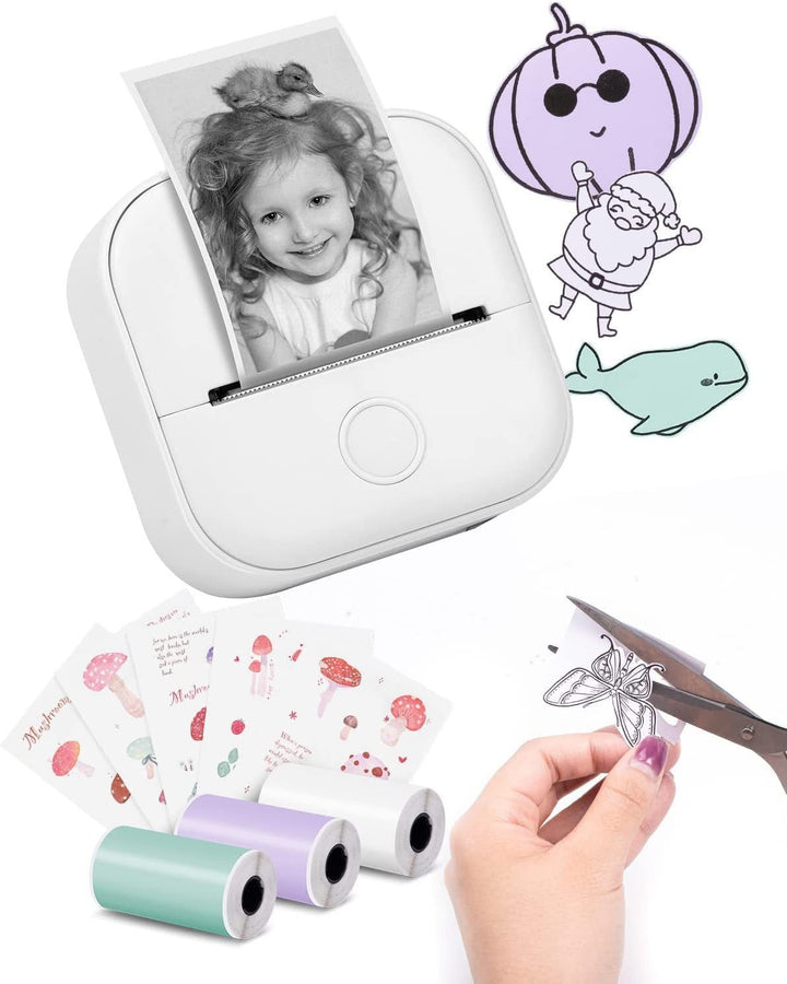 Lisslune | Bluetooth thermal printer, Enjoy the convenience of wireless printing