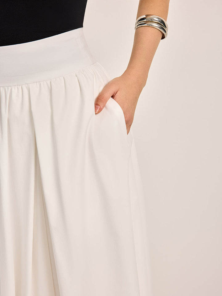 Lisslune | Elegant A-Line Pleated Skirt