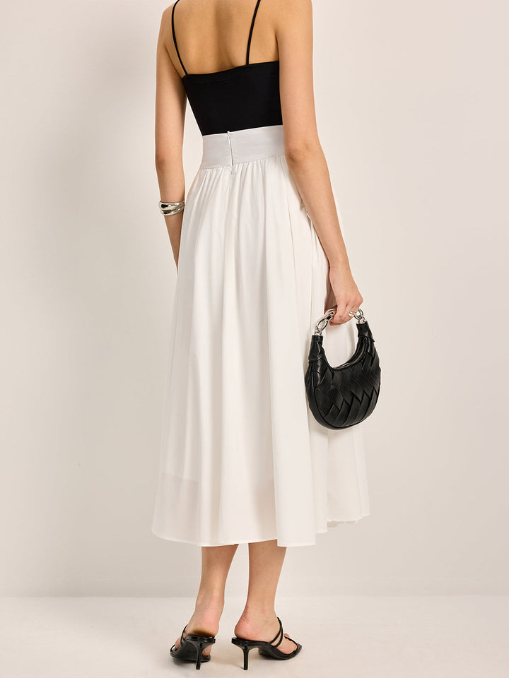Lisslune | Elegant A-Line Pleated Skirt