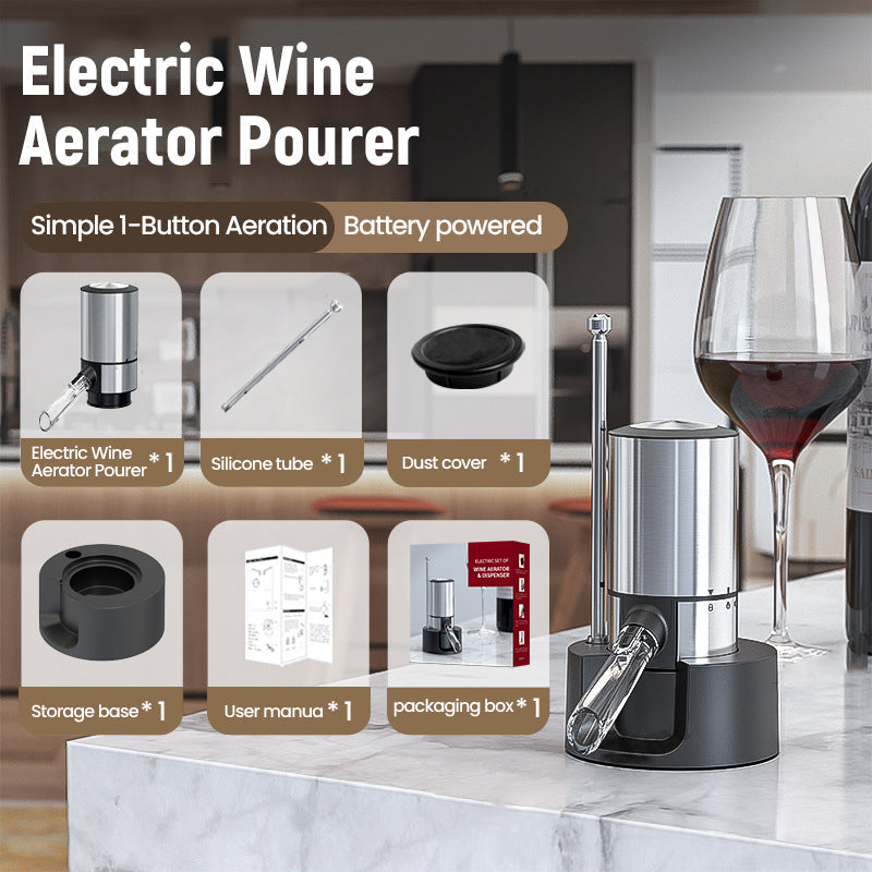 Lisslune | Electric Wine Aerator Pourer