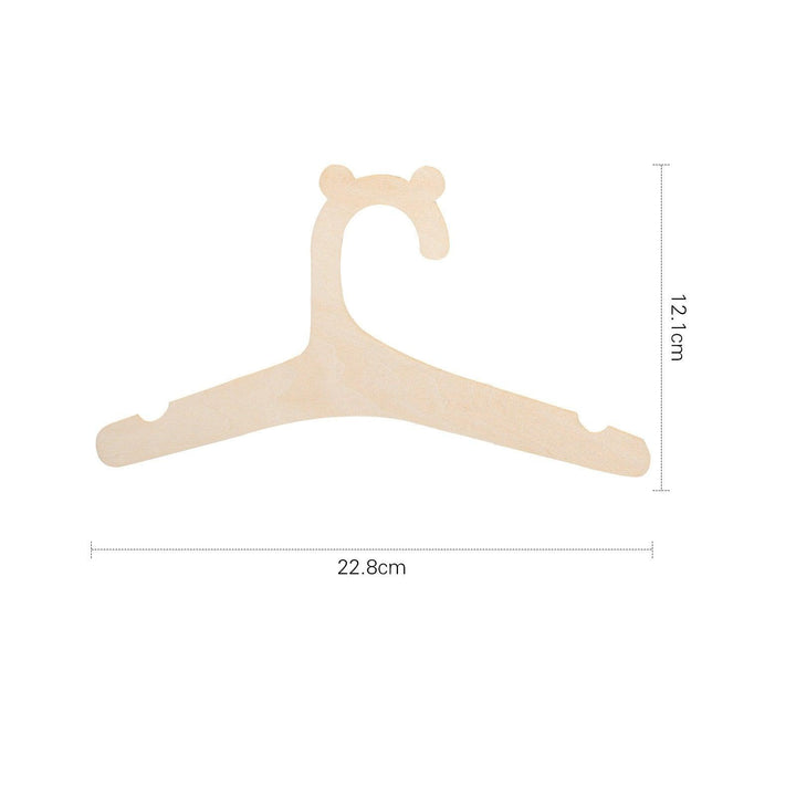 Lisslune | Slim Bear Silhouette Pendant - Modern Laser-Cut Wood Art