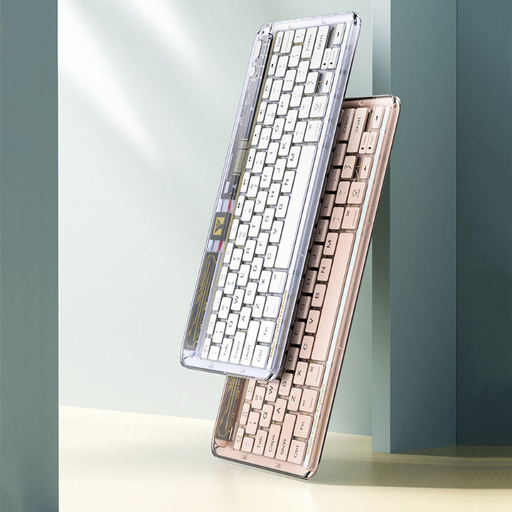 Lisslune | Transparent Wireless Bluetooth Keyboard