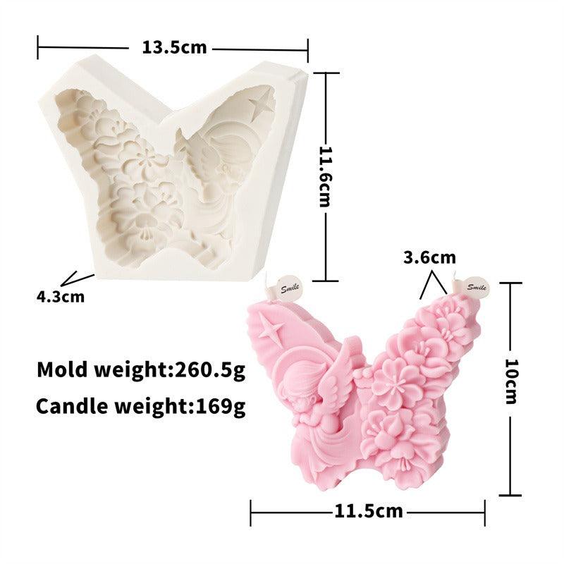 Lisslune | Playful Skull and Butterfly Silicone Mould for Halloween Treats