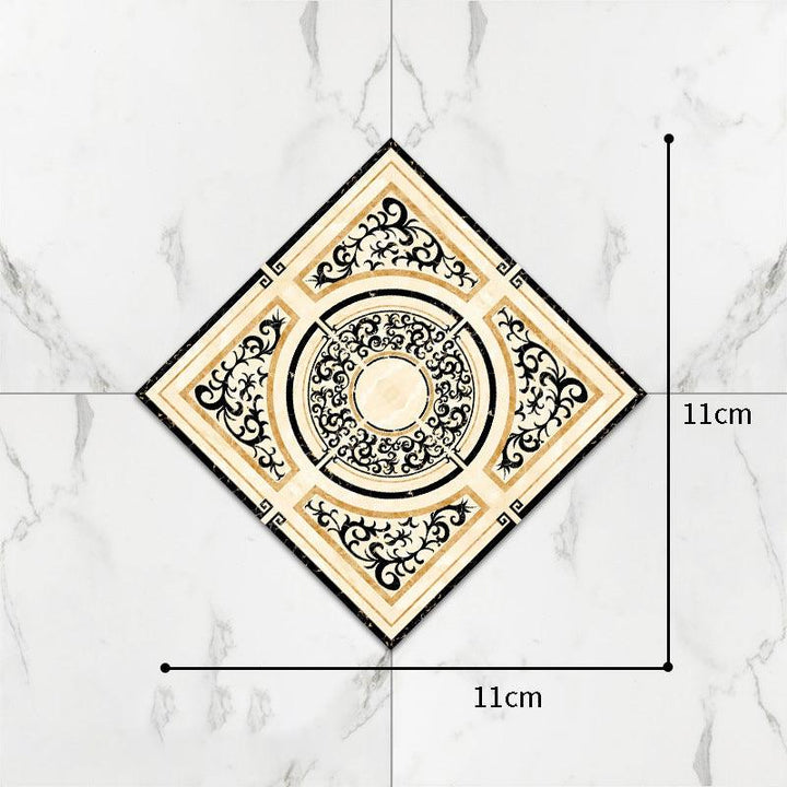 Lisslune | Chic Diagonal Design PVC Tile Decal Collection - Elevate Your Home Decor!