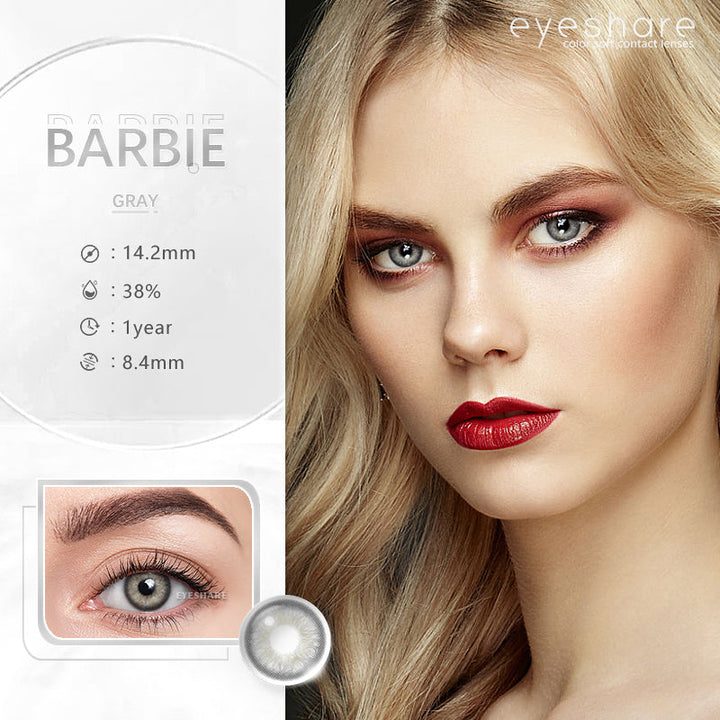 Rynx Barbie Gray 14.2mm 1 Pair | 1 Year