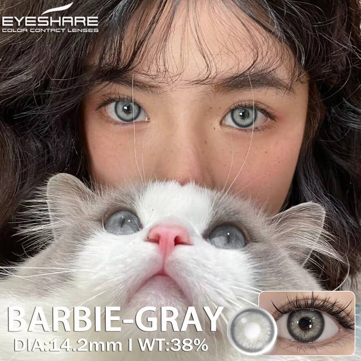 Rynx Barbie Gray 14.2mm 1 Pair | 1 Year