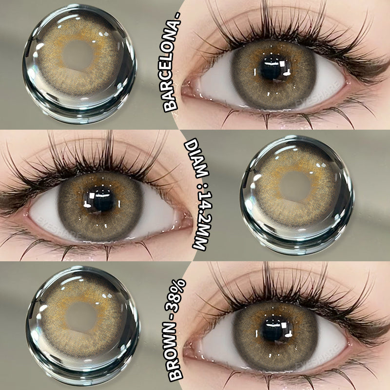Rynx Barcelona Brown 14.2mm 1 Pair | 1 Year