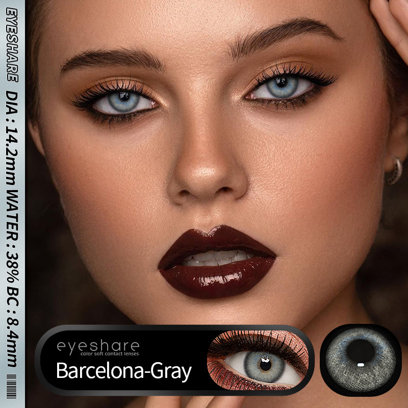 Rynx Barcelona Gray 14.2mm 1 Pair | 1 Year