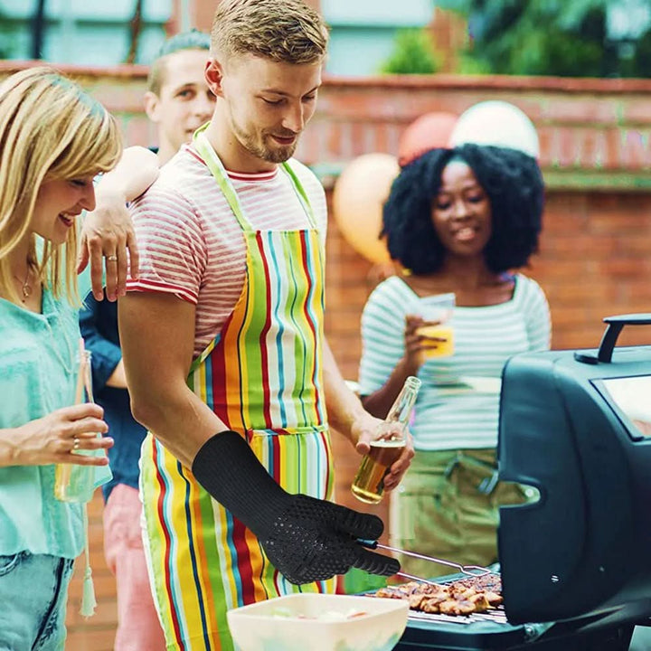 Lisslune | Extreme heat-resistant BBQ gloves for safe grilling