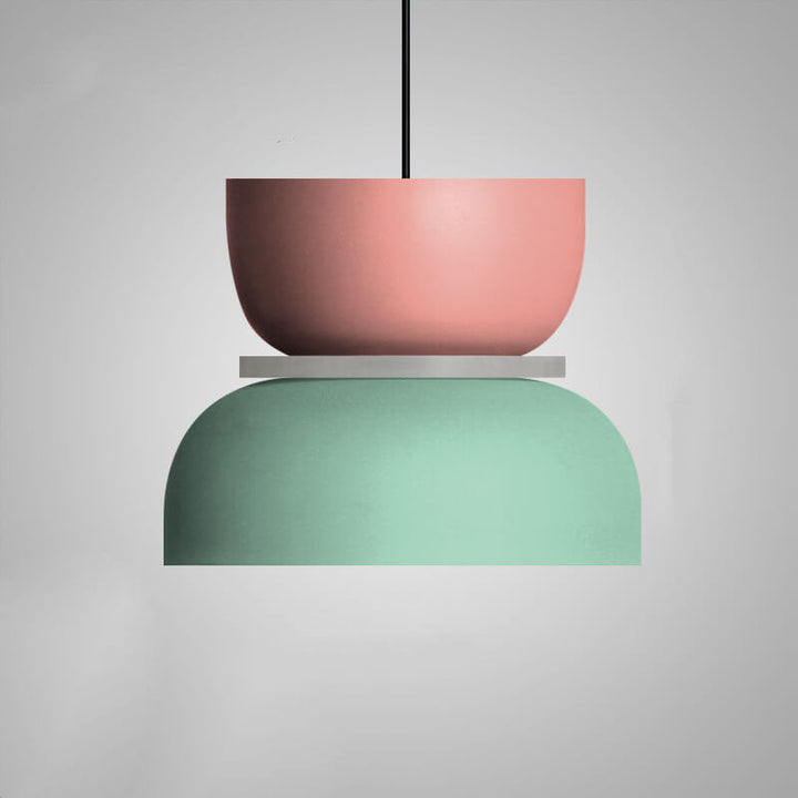 Lisslune | Nordic Colorful Macaron 1-Light LED Pendant Light