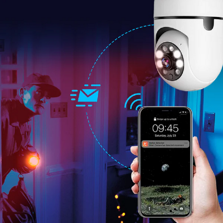 Lisslune | Wireless WiFi Light Bulb Security Camera