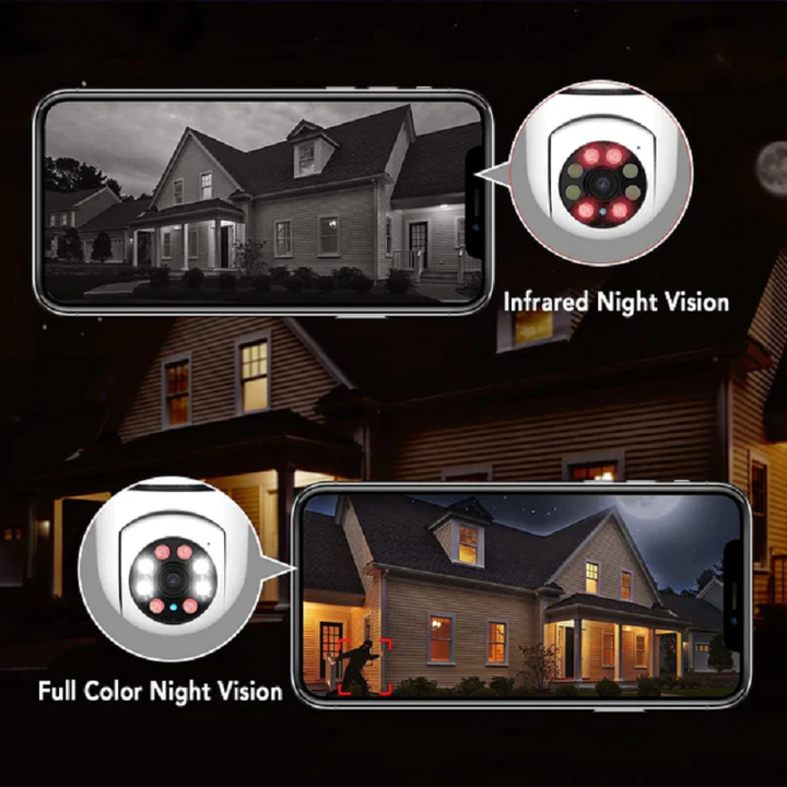 Lisslune | Wireless WiFi Light Bulb Security Camera