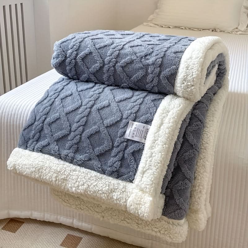 Lisslune | Soft Comfort Blanket for Bed, Sofa, and Travel
