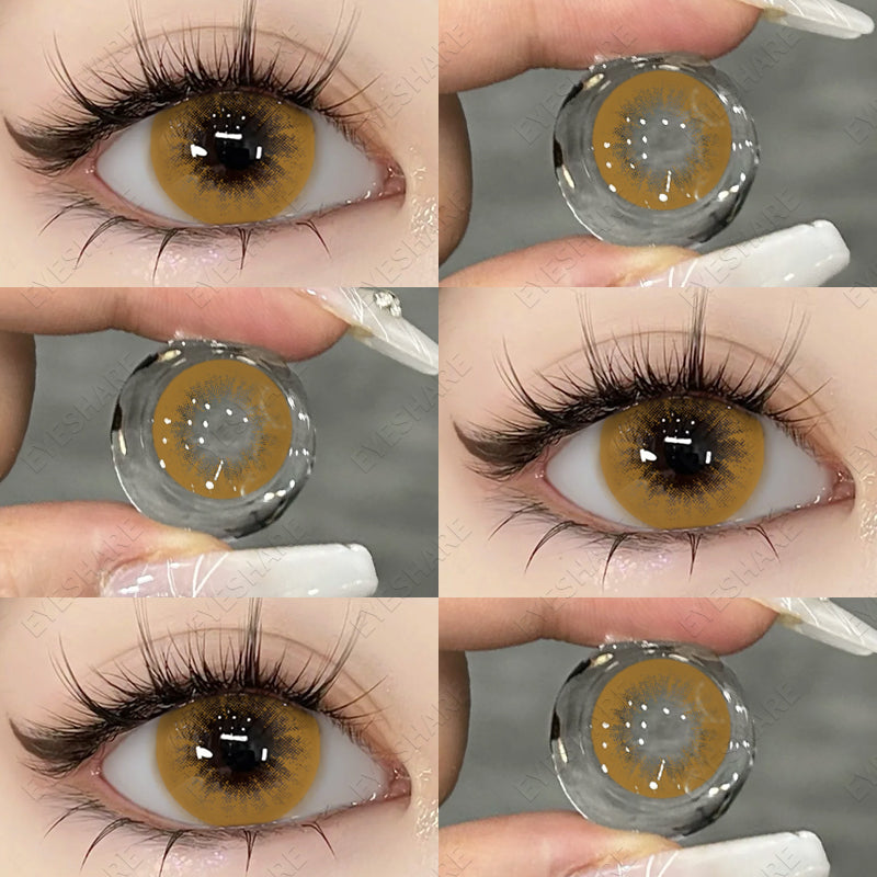Rynx Beautyeye Brown 14.5mm 1 Pair | 1 Year