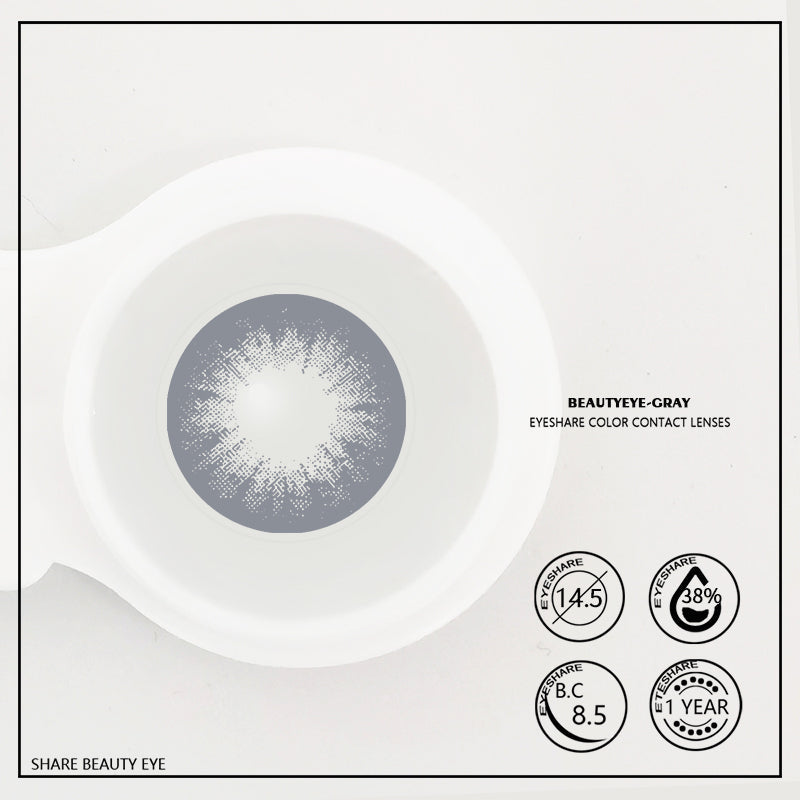 Rynx Beautyeye Gray 14.5mm 1 Pair | 1 Year