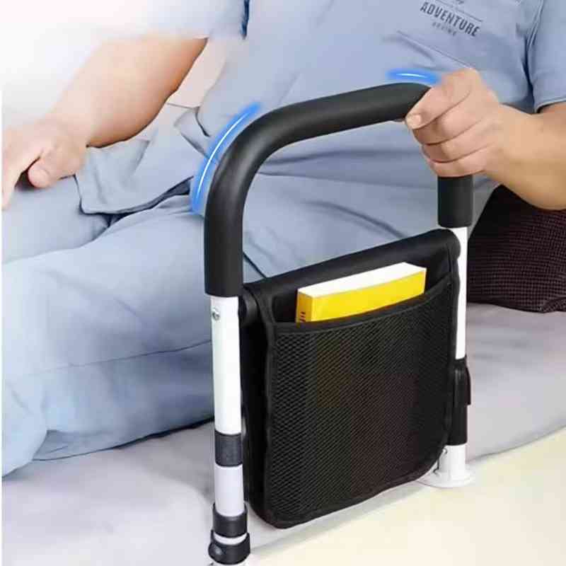 Lisslune | BedGrip Duo – Adjustable bed side supports for the elderly with anti-slip and storage compartment