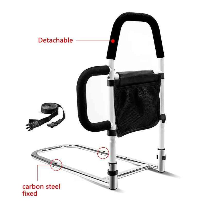 Lisslune | BedGrip Duo – Adjustable bed side supports for the elderly with anti-slip and storage compartment