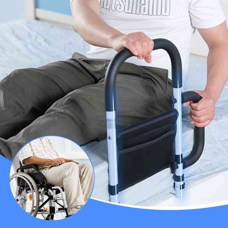Lisslune | BedGrip Duo – Adjustable bed side supports for the elderly with anti-slip and storage compartment