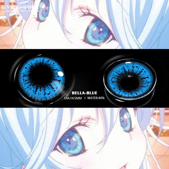 Rynx Cosplay Bella Blue 14.5mm 1 Pair | 1 Year