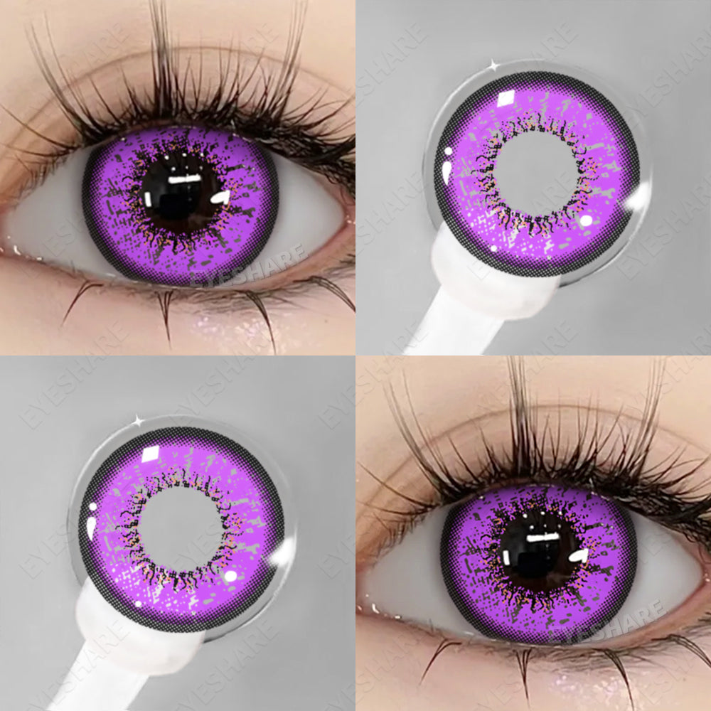 Rynx Cosplay Bella Purple 14.5mm 1 Pair | 1 Year