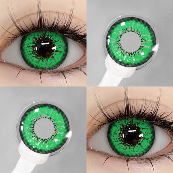 Rynx Cosplay BELLA Green 14.5 mm 1 Pair | 1 Year